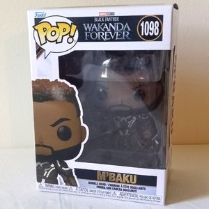 Black Panther M'Baku Wakanda Forever Bobble -Head-Brand New In Box